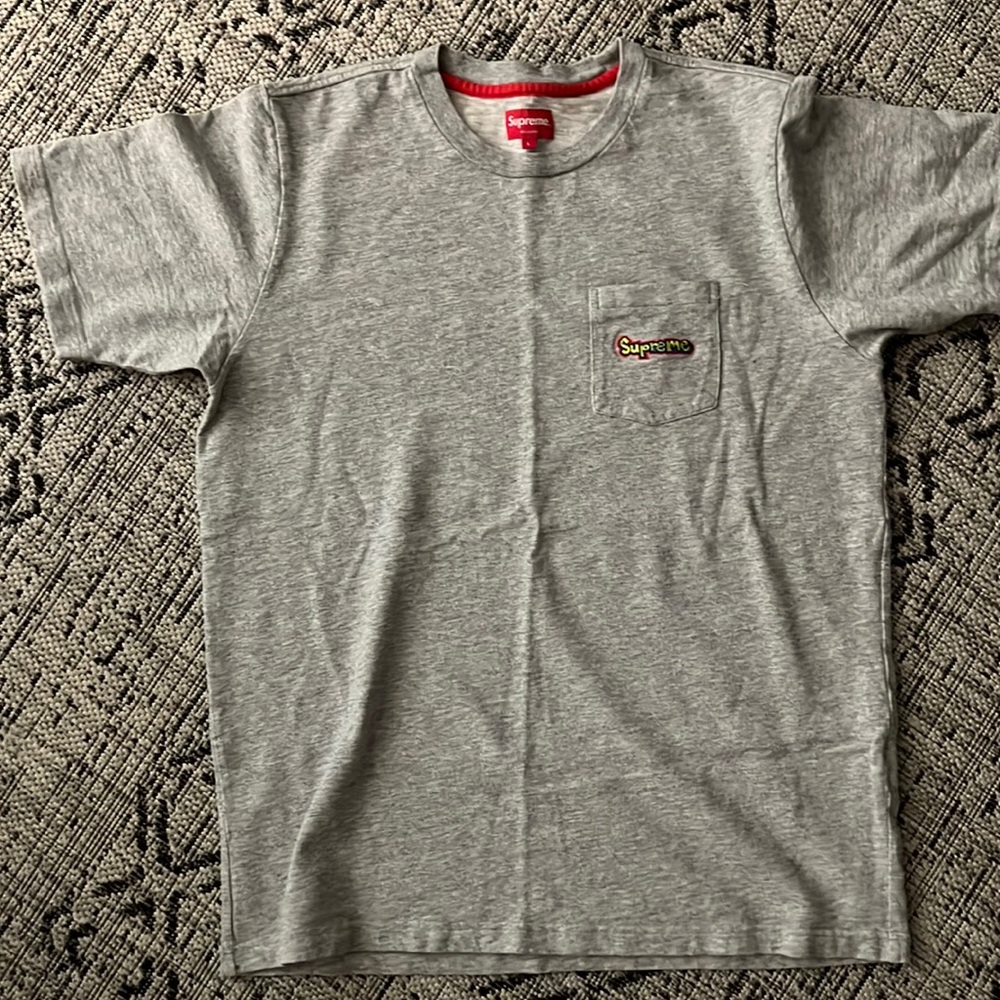 Supreme Single Pocket Graffiti Tee